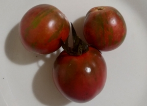 Семена томата сорта Val’s Black Striped (Вэл черный полосатый) - Полосатые