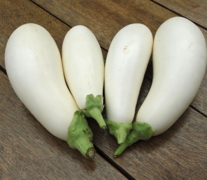 Семена баклажана сорта Снежок