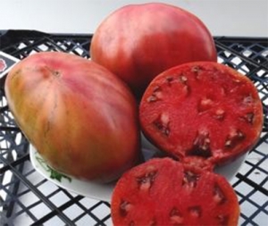 Семена томата сорта Cherokee Purple Heart (Пурпурное сердце Чероки) - Гиганты розовые сердцевидные