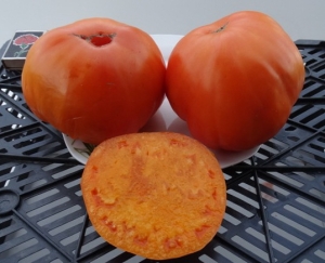 Семена томата сорта Orange Strawberry - 2 (Оранжевая клубника - 2) - Гиганты желтые и оранжевые